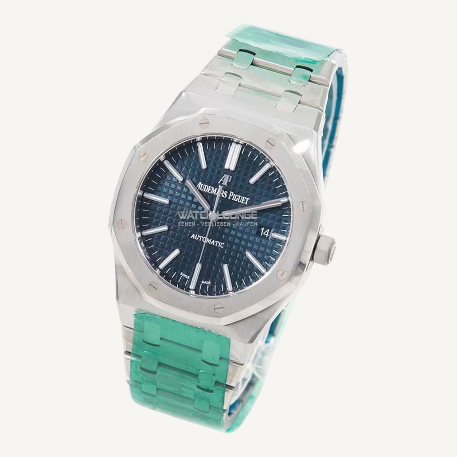 Audemars Piguet Royal Oak 15400ST Blue Dial | Full Set | 2018