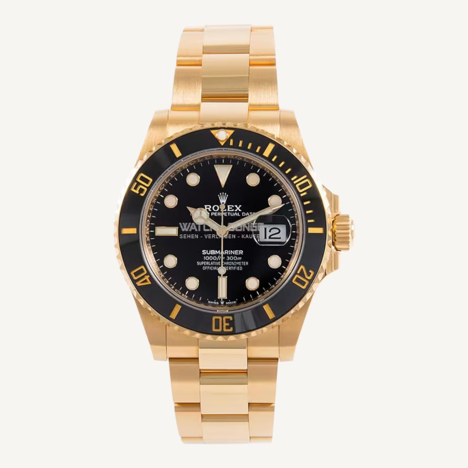 Rolex Submariner Date 126618LN | Yellow Gold | Full Set