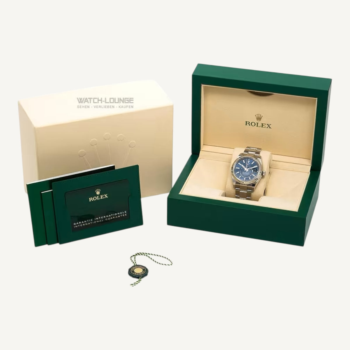 Rolex Sky-Dweller 326934 | Blue Dial | Oyster | Very Good | Box & Papers