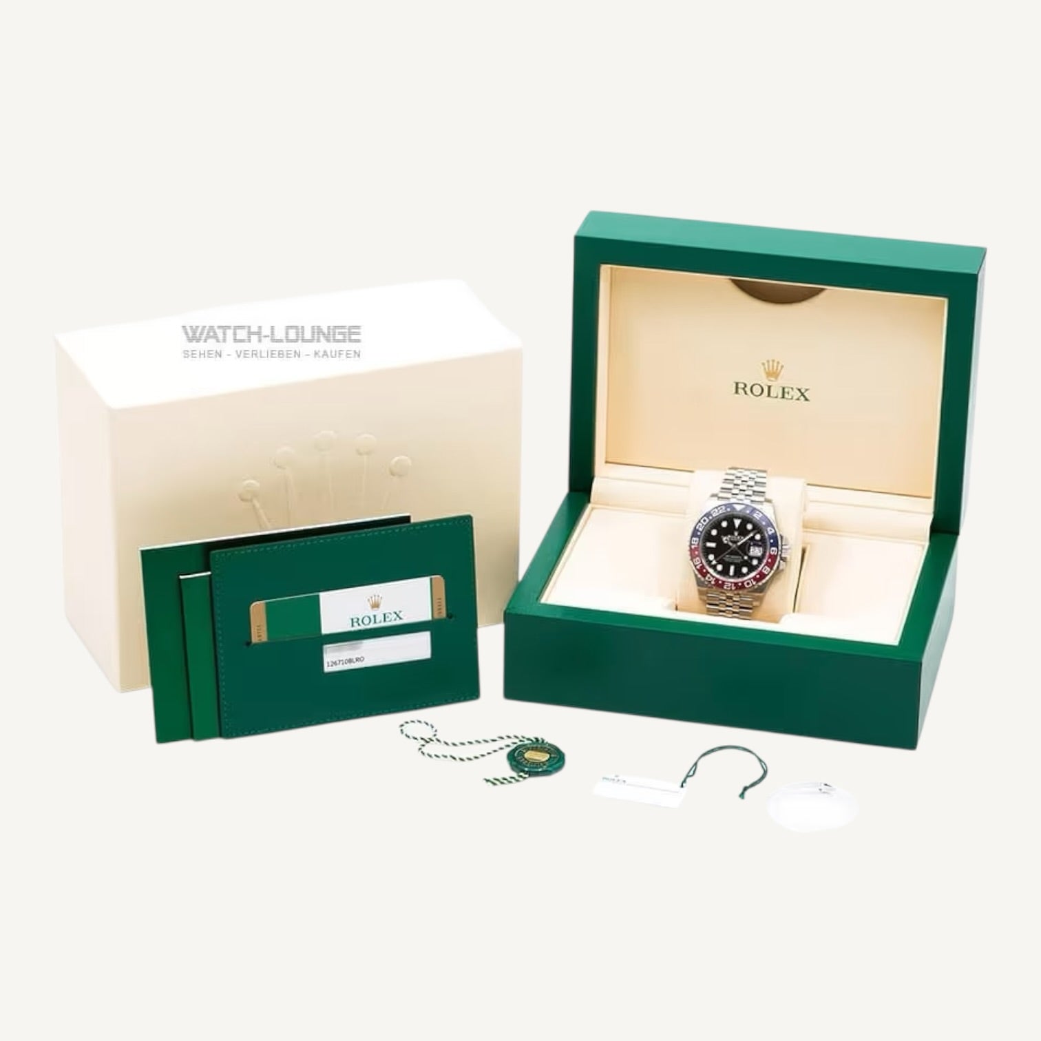Rolex GMT-Master II “Pepsi” 126710BLRO | Jubilee | Full Set | Unworn