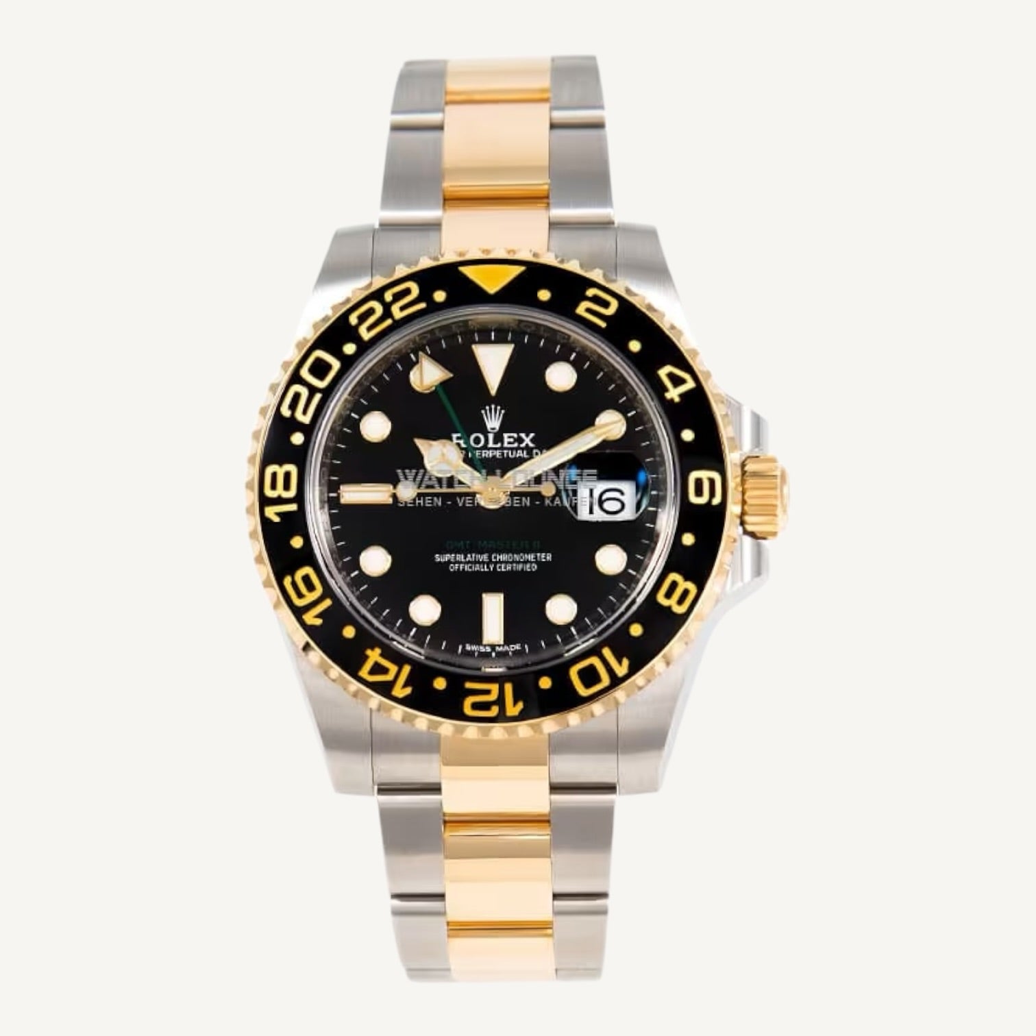 Rolex GMT-Master II 116713LN | Steel & Yellow Gold | Full Set