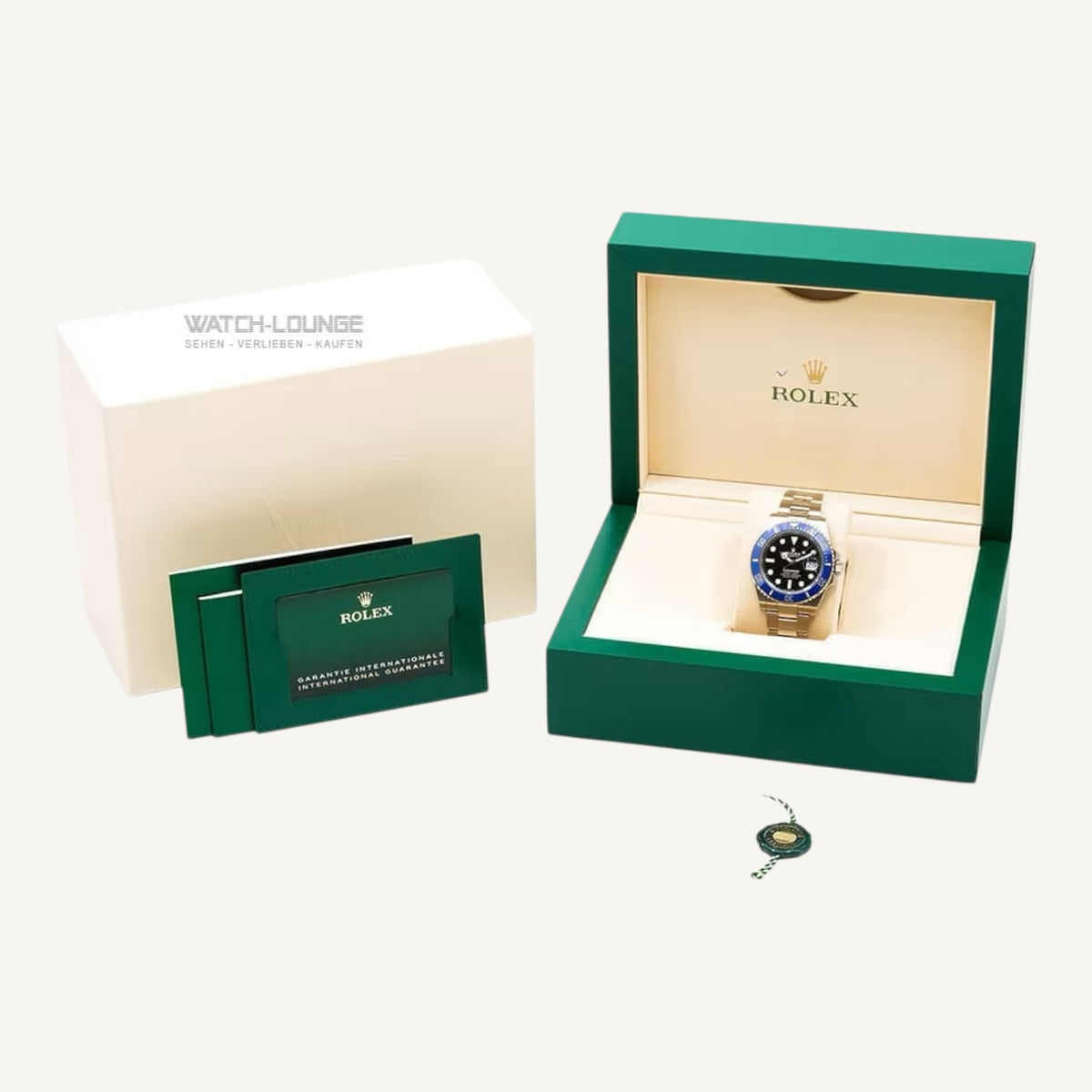 Rolex Submariner Date 126619LB | Blue Bezel | White Gold | Very Good | Box & Papers