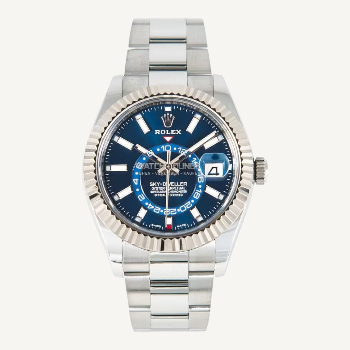 Rolex Sky-Dweller 326934 | Blue Dial | Oyster | Very Good | Box & Papers
