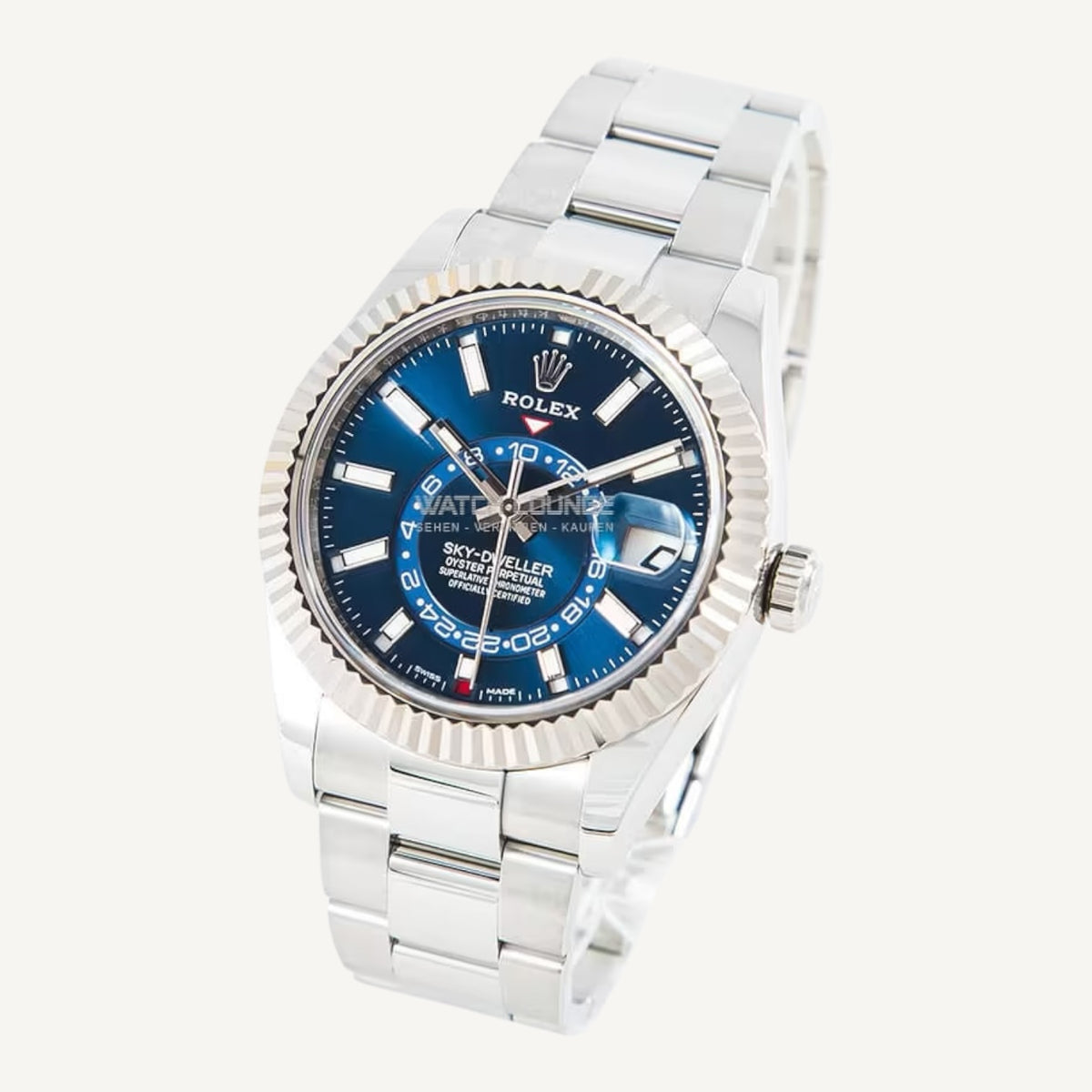 Rolex Sky-Dweller 326934 | Blue Dial | Oyster | Very Good | Box & Papers