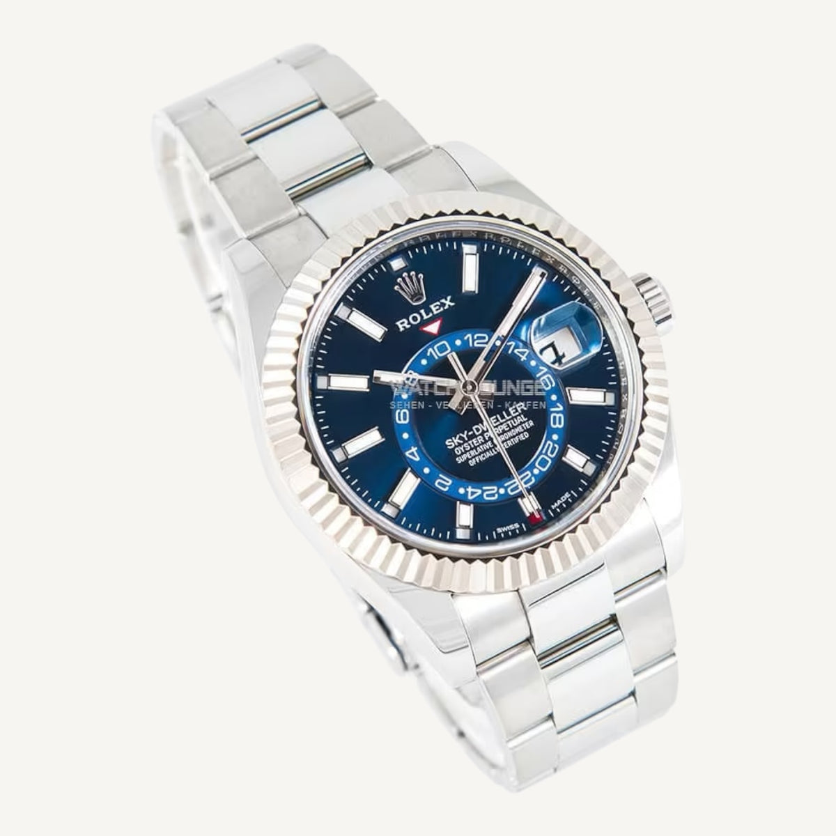 Rolex Sky-Dweller 326934 | Blue Dial | Oyster | Very Good | Box & Papers