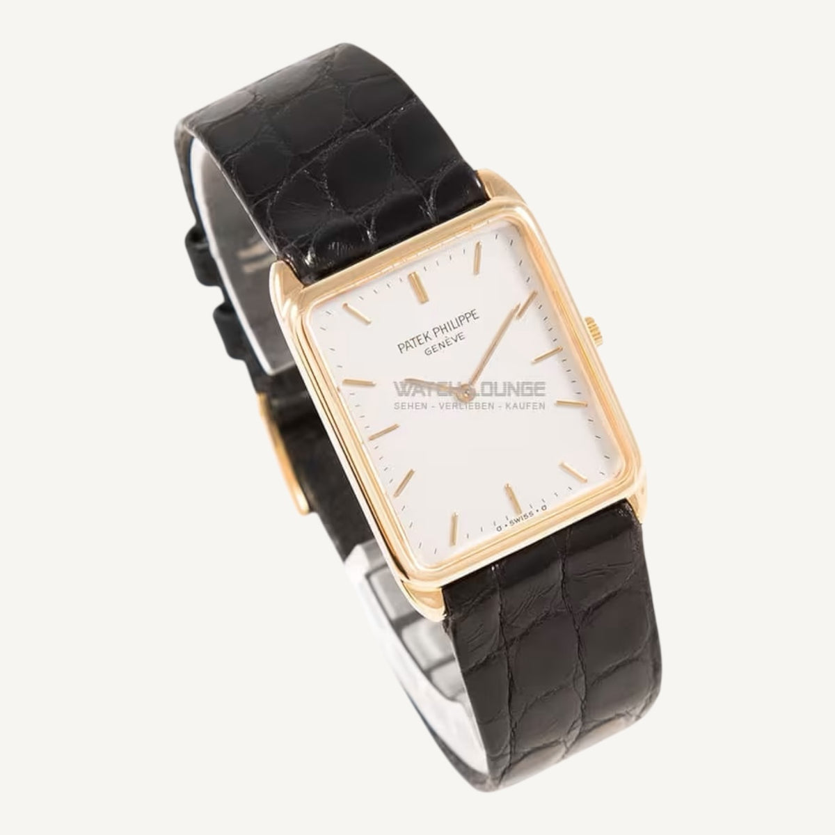 Patek Philippe Gondolo 3803 | White Dial | Yellow Gold | Very Good | Box & Papers
